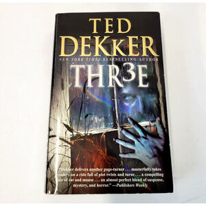 THR3E Ted Dekker Center Street Black Mass Market PB Crime Mystery Thriller Book